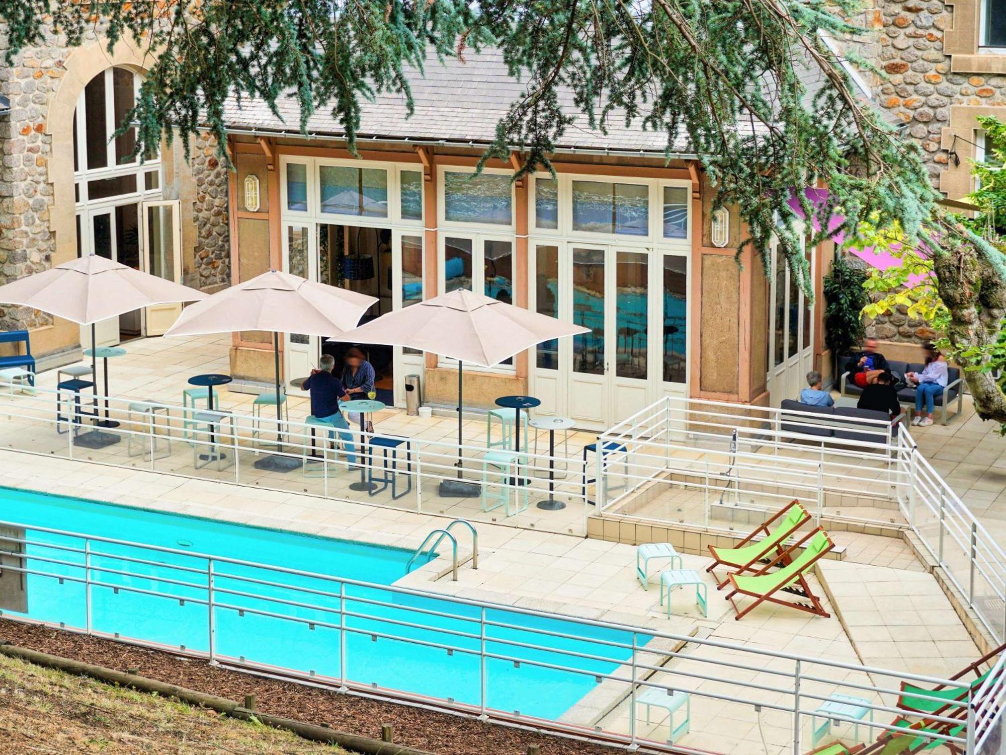 Hotel Mercure Saint-Nectaire Spa & Bien-Etre Bagian luar foto